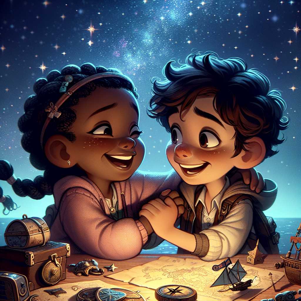 The Tale of Seren and Elyas: A Friendship Forged in Stars