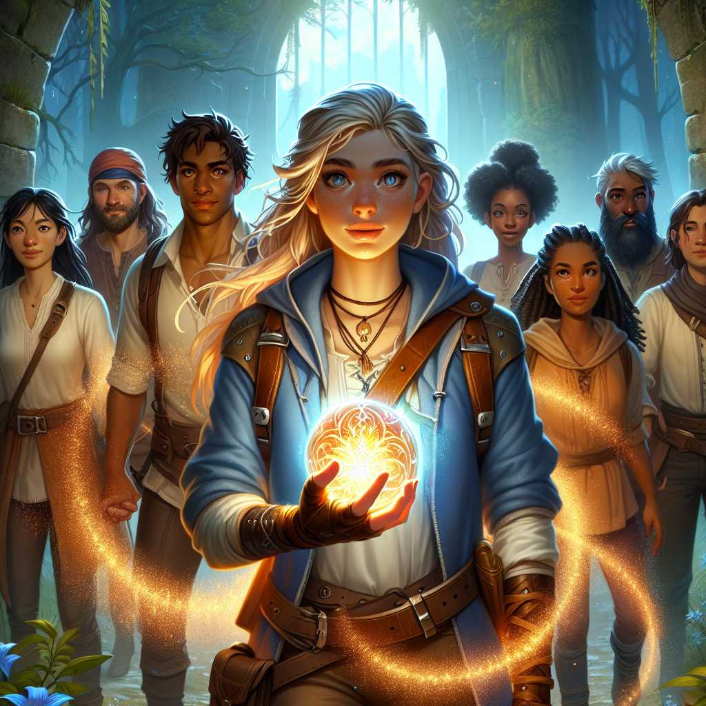 Elara's Quest: Courage, Friendship, and the Well of Resurgence