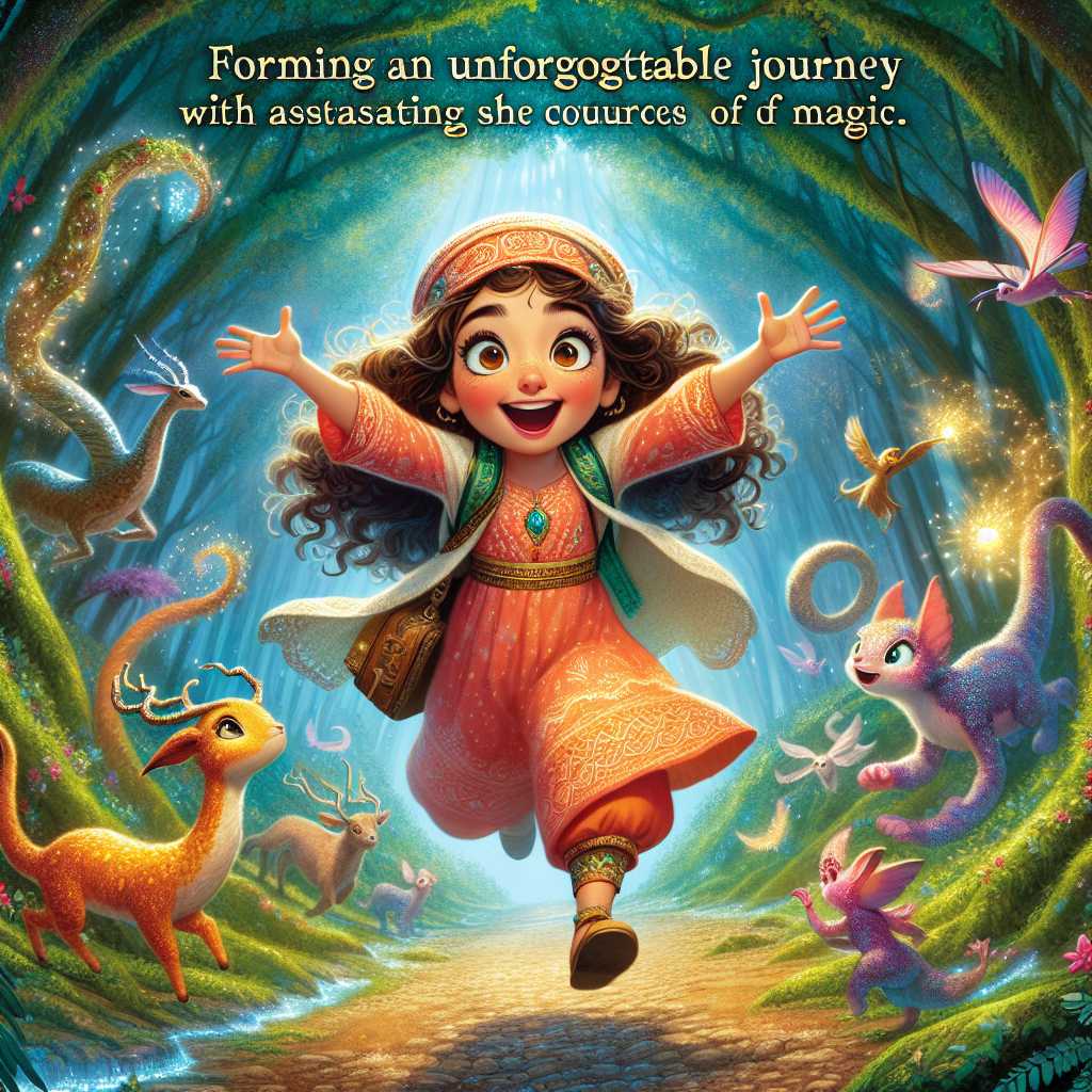 Lila's Discovery: A Journey into the Enchanted Forest