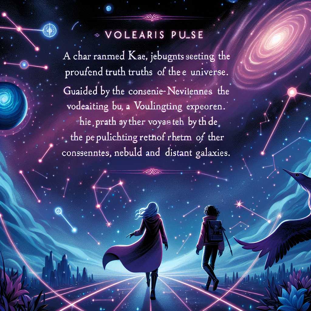 The Whispering Stars: Kaelen's Cosmic Odyssey