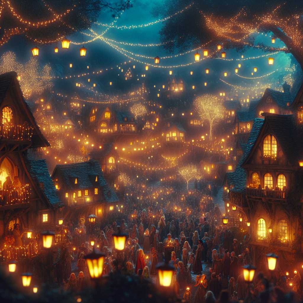 Elara's Wish and the Festival of Light: A Tale of Harmony