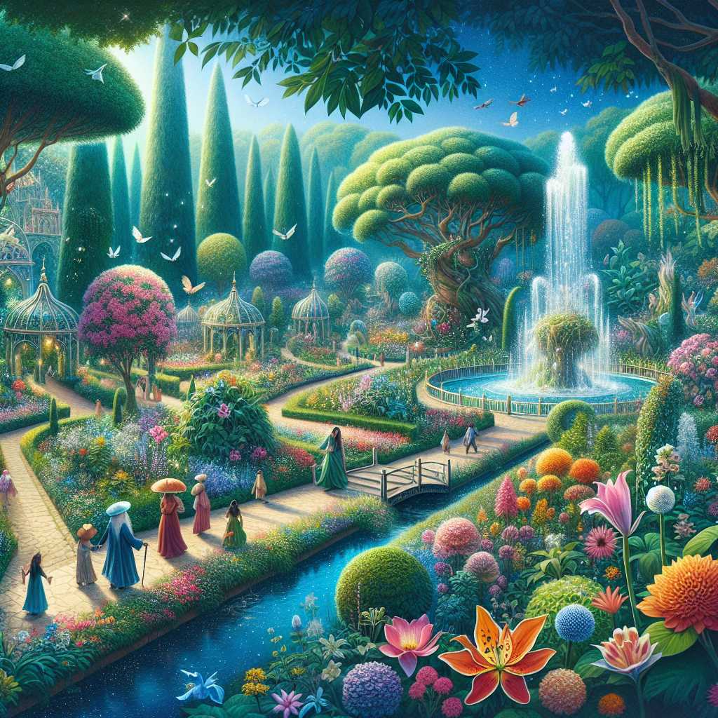 The Enchanted Garden of Willow Creek