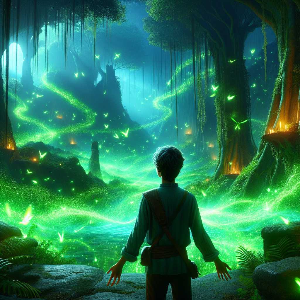 Oliver the Owl's Magical Journey to the Glowstone Glade
