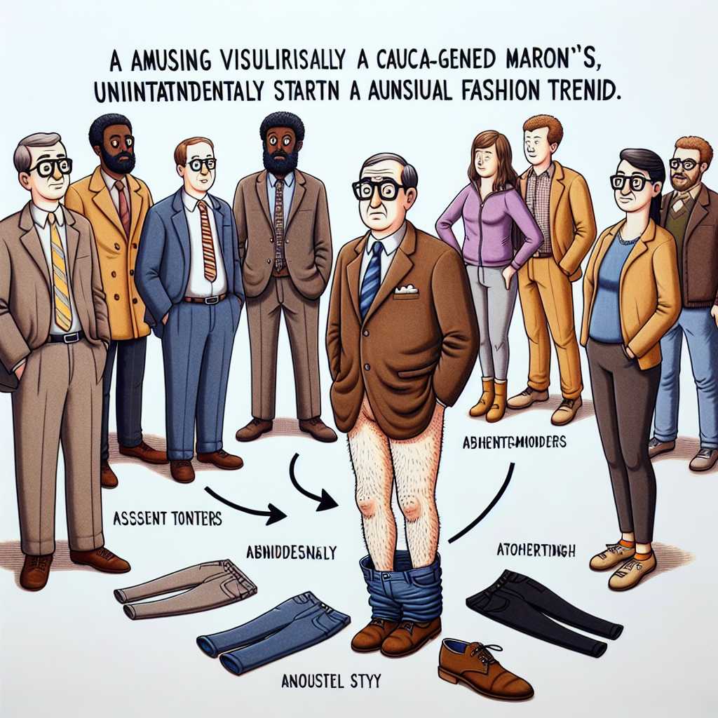 Harold Piddlewhisk's Unintentional Fashion Revolution