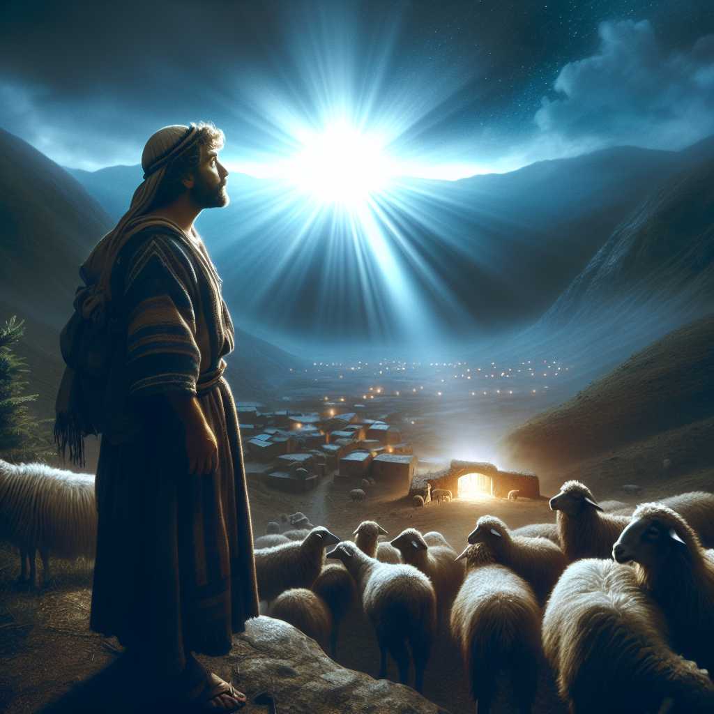 The Shepherd of Light: Eli's Journey to Witness a Miracle