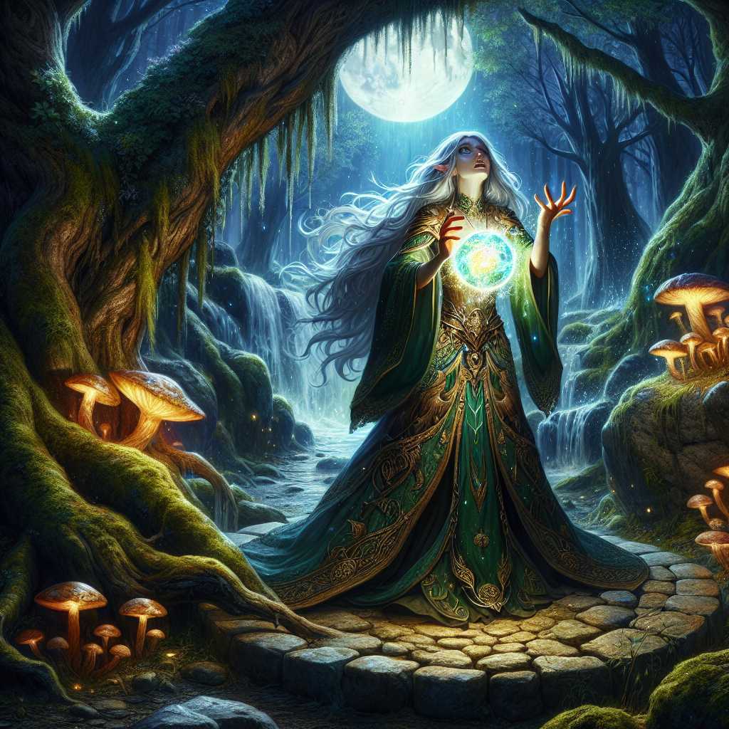 The Enchanted Grove and the Tale of Lyriel