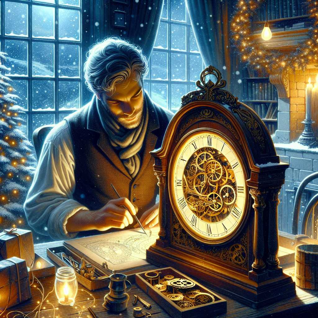 The Enchanted Clockmaker of Elderwood
