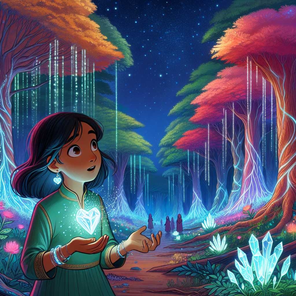 The Enchanted Tale of Elderglen's Whispering Woods