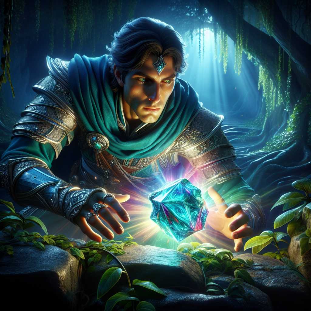 Lysander's Quest for the Luminescent Stone