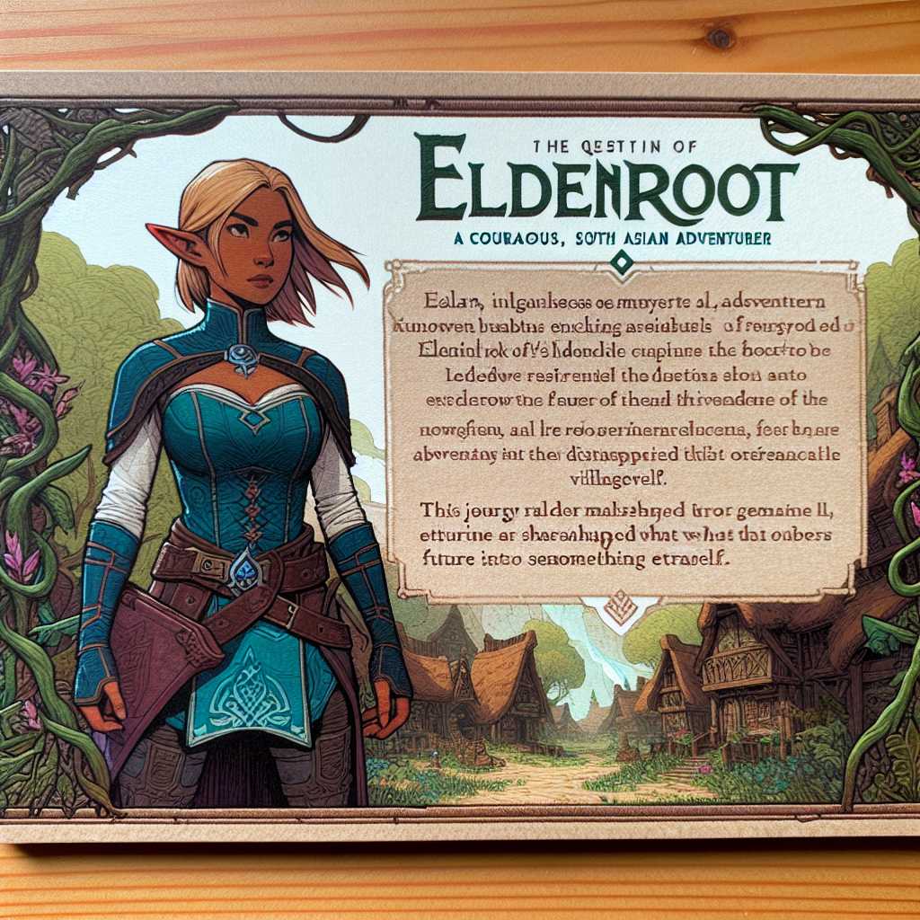 Unraveling Eldenroot: Elara's Journey