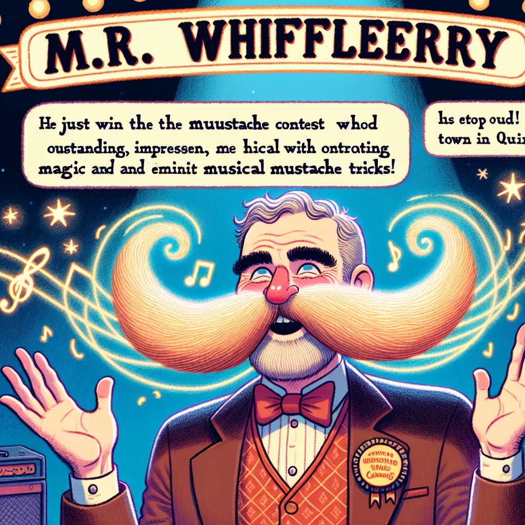 Mr. Whiffleberry and the Quirktown Mustache Marvel