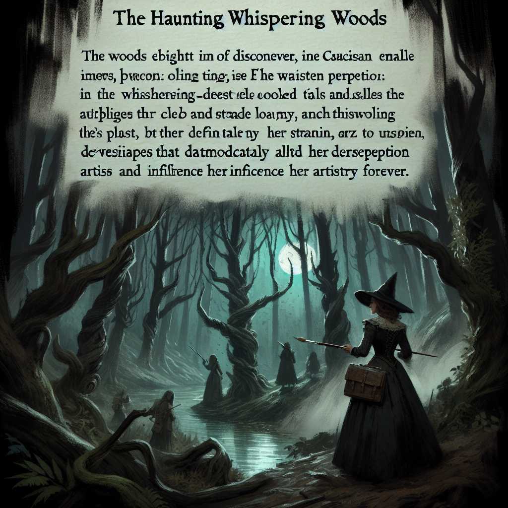 Eliza's Enchantment: The Whispering Woods' Tale