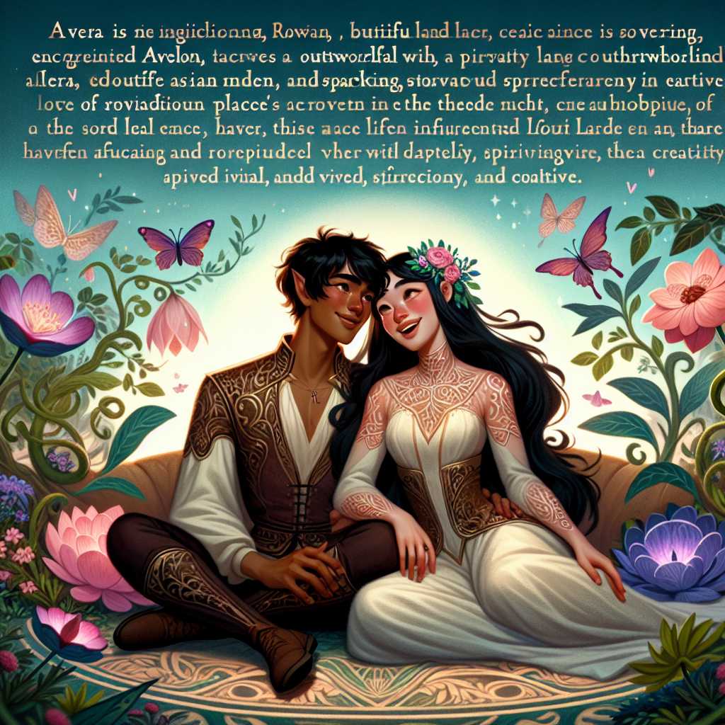 Avelon's Embrace: A Tale of Love and Art