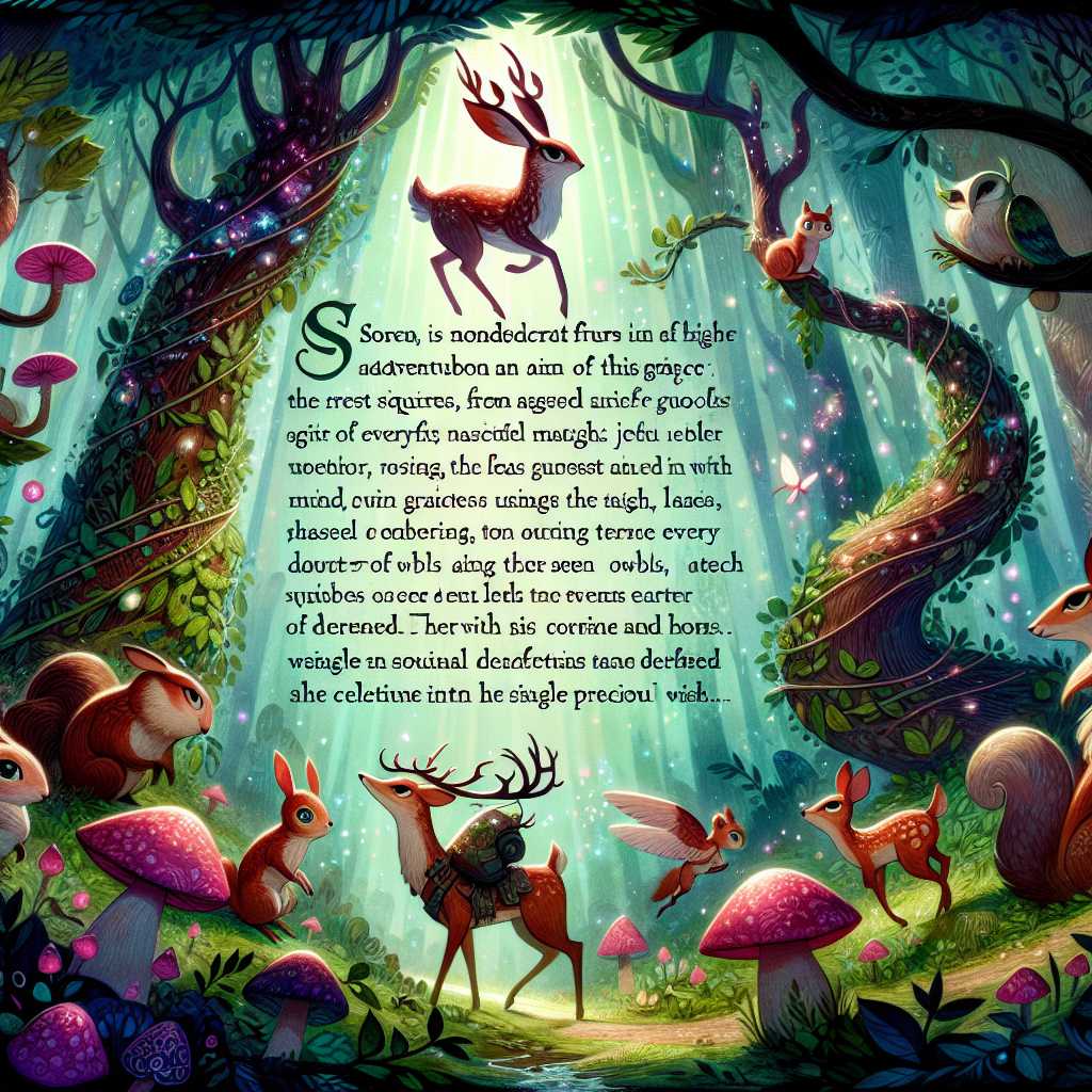 The Whispering Wind and Soren's Wish in the Whimsical Woods