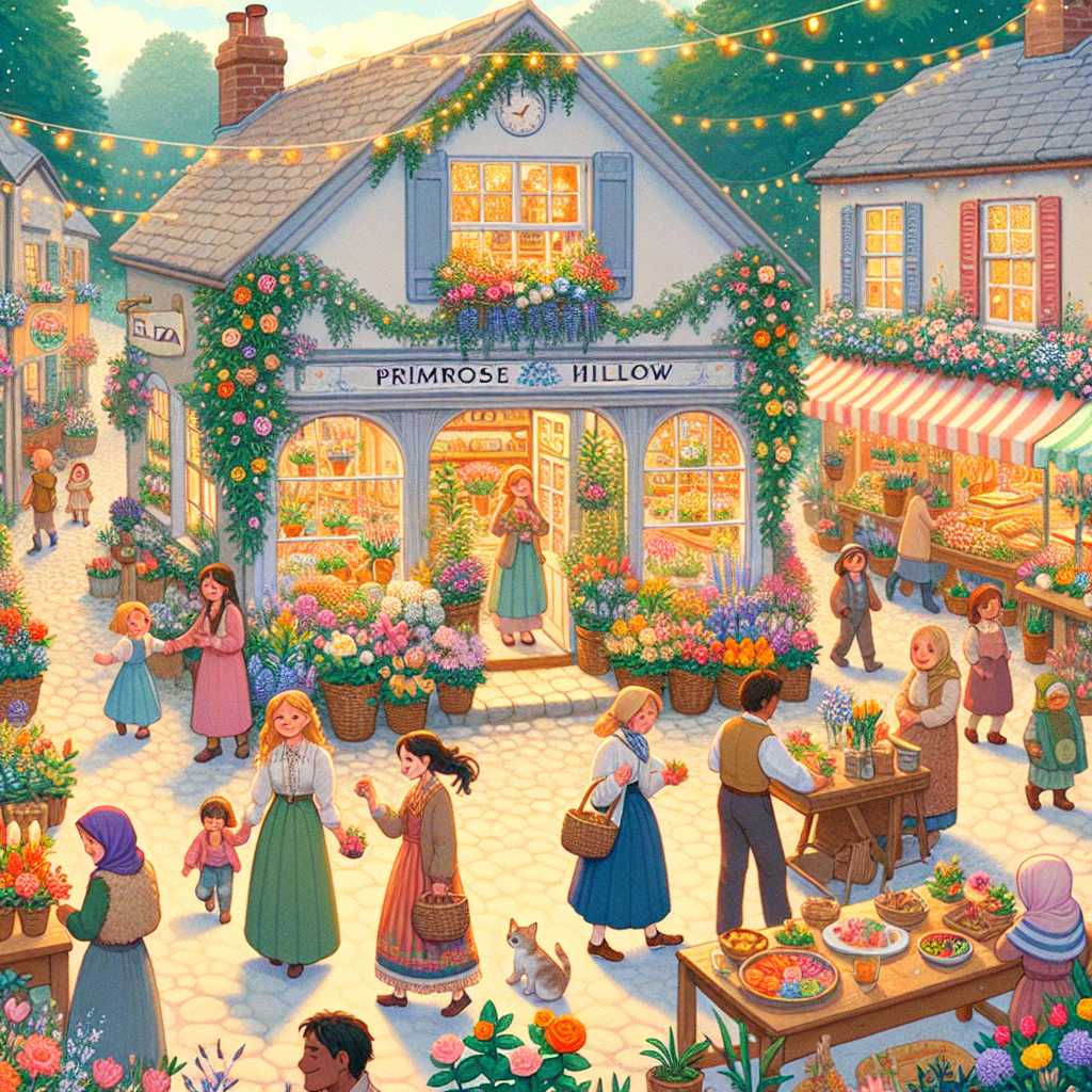 Primrose Hollow's Joyful Bloom: A Tale of Community and Celebration