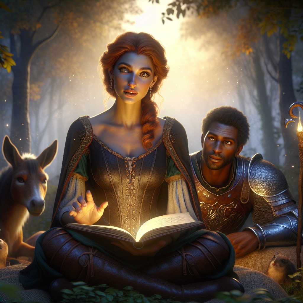 The Tale of the Moonlit Maiden in Elderglen