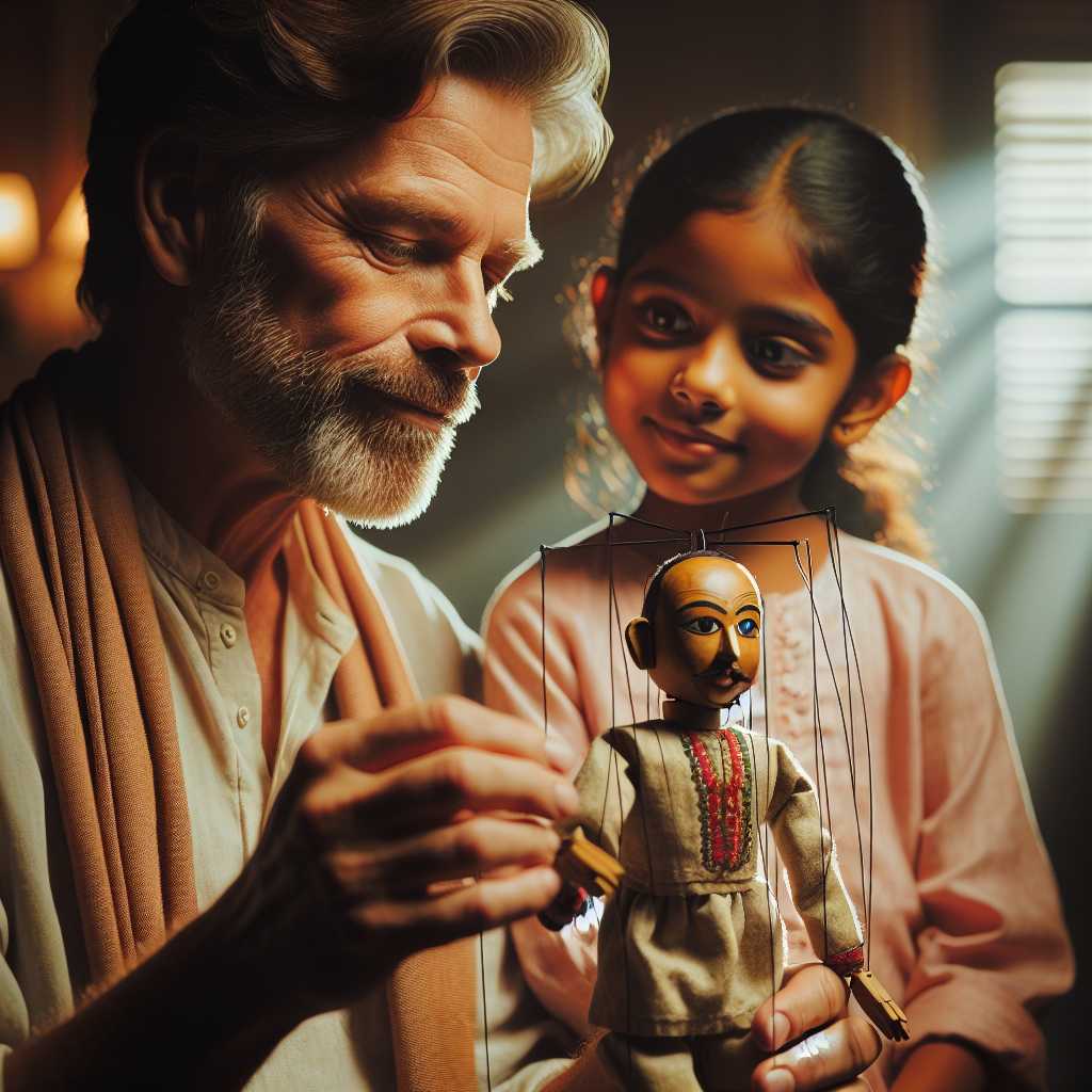The Woodcarver's Grief: A Marionette of Memory