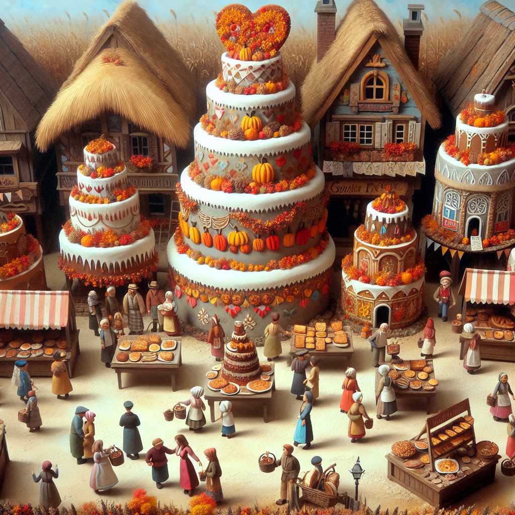 Seraphina's Honey Apple Cakes: A Festival of Love and Community
