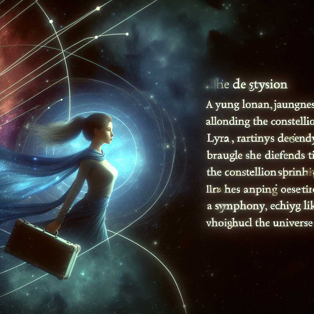 The Starlit Voyager: A Cosmic Symphony of Destiny