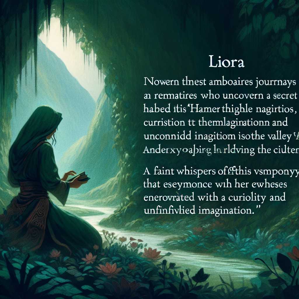 Liora's Journey to the Enchanting Hidden Valley