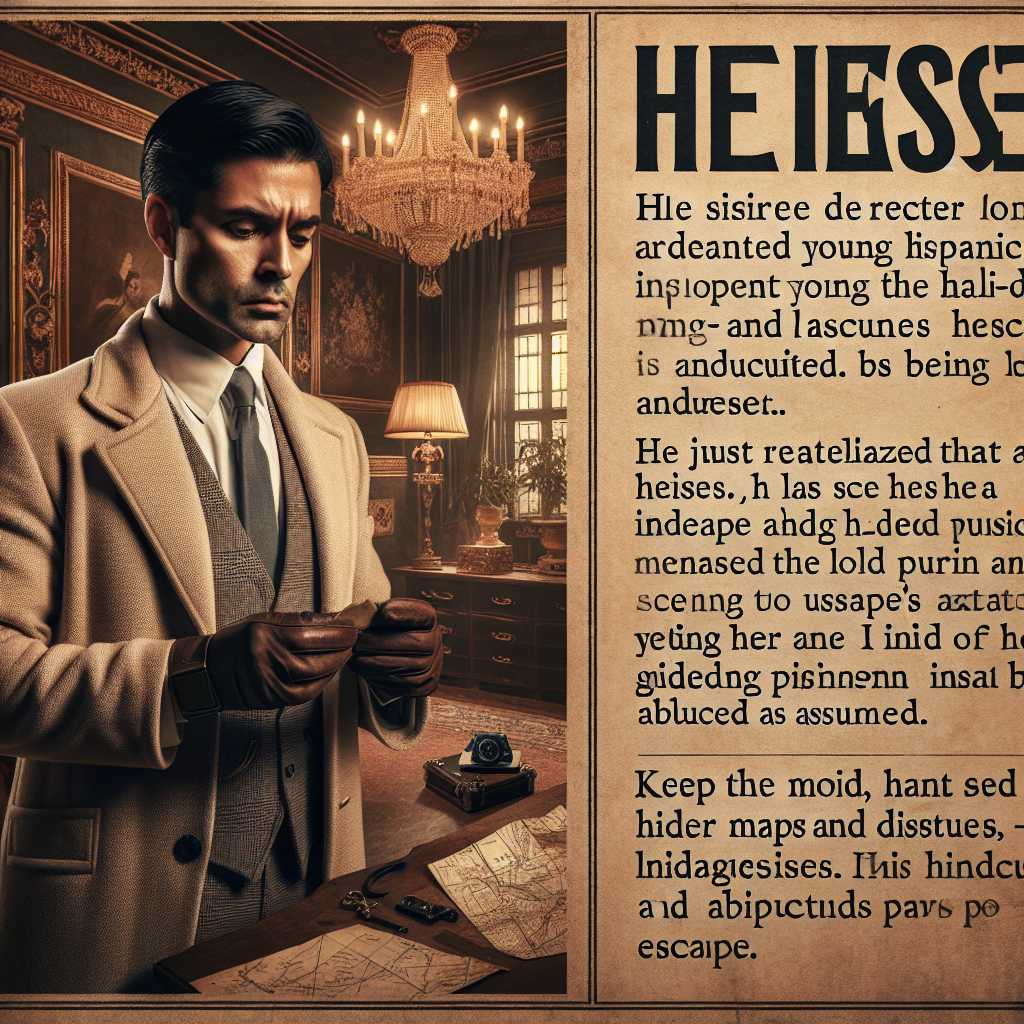 Mystery of a Heiress's Escape