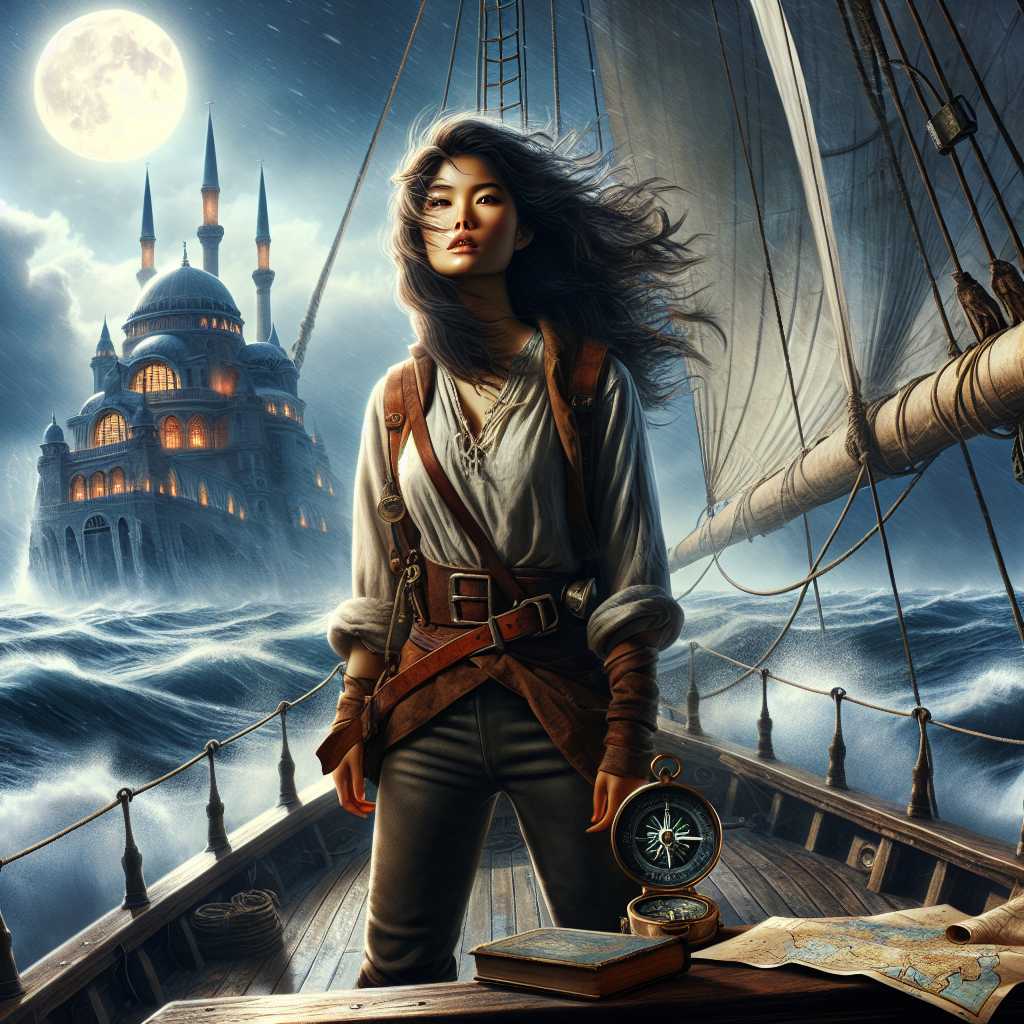 Elara's Journey: Scholar Turned Seas Explorer