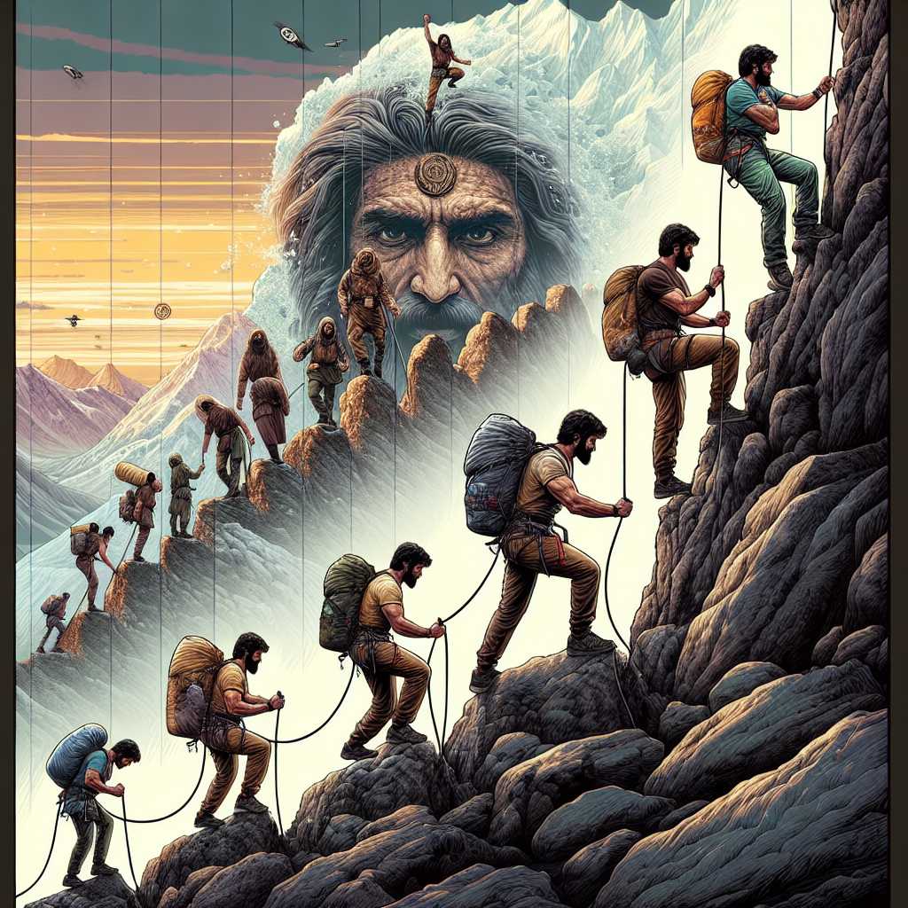 Arin's Ascent: Conquering the Mountain Within